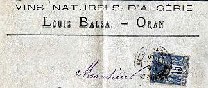 Oran enveloppes pub 722